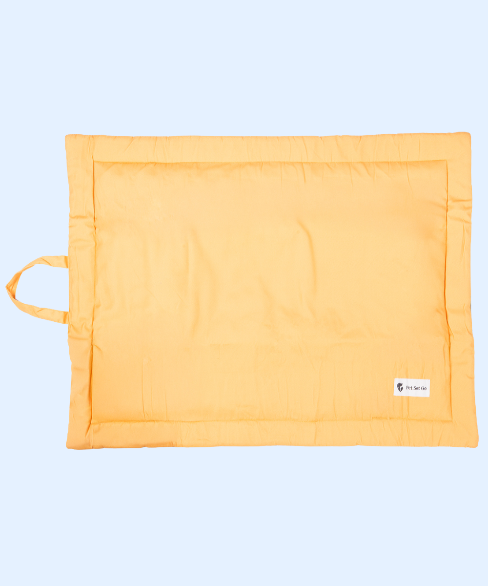 Coloured Pet Mat - Yellow