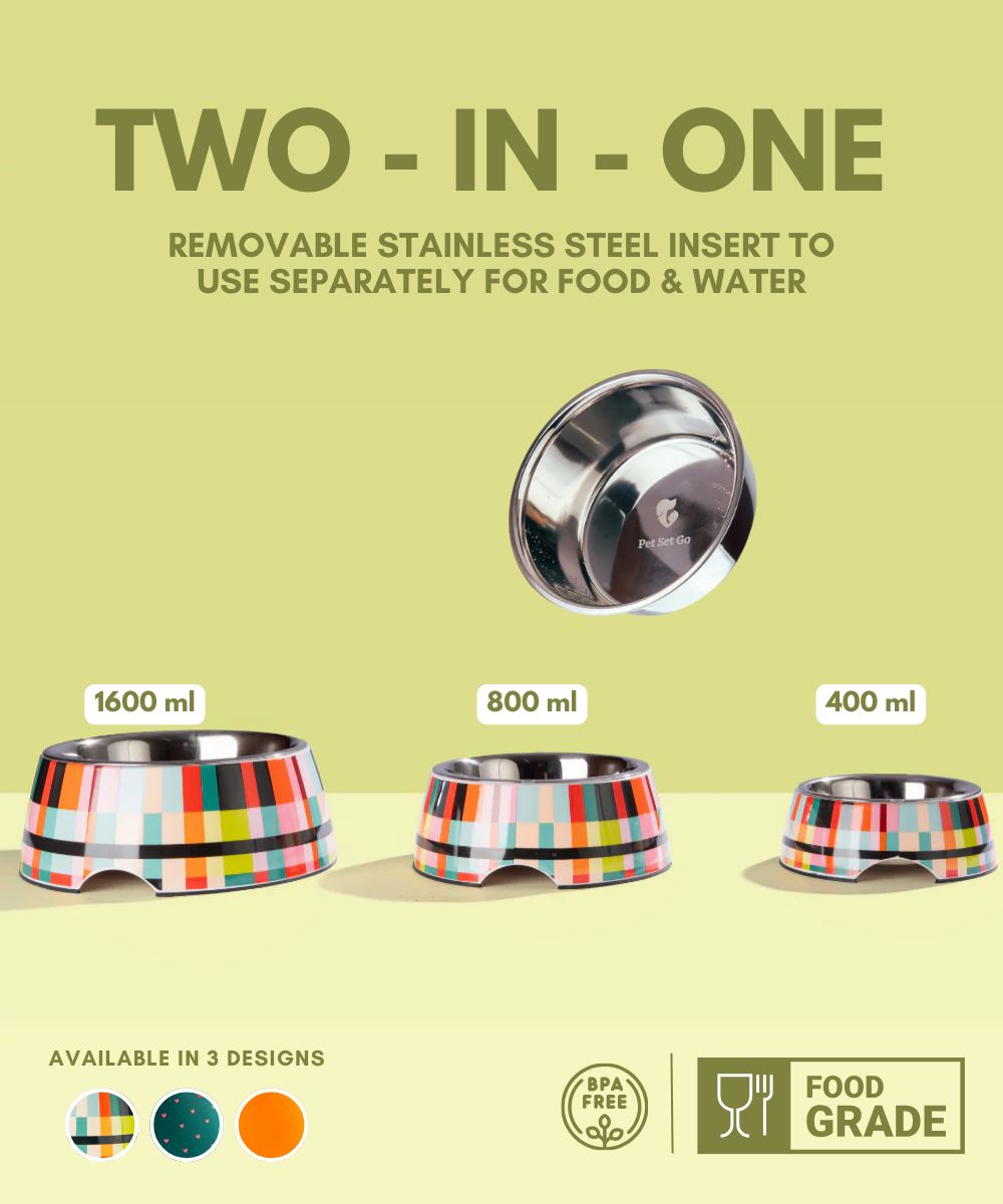 Super Saver Abstract Bowl & Long Plush Toy