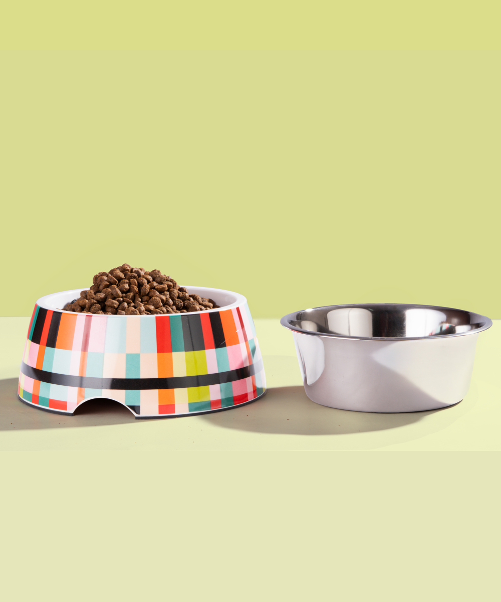 Super Saver Abstract Bowl & Long Plush Toy