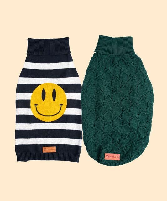 Frosty Dog sweaters Pack of 2