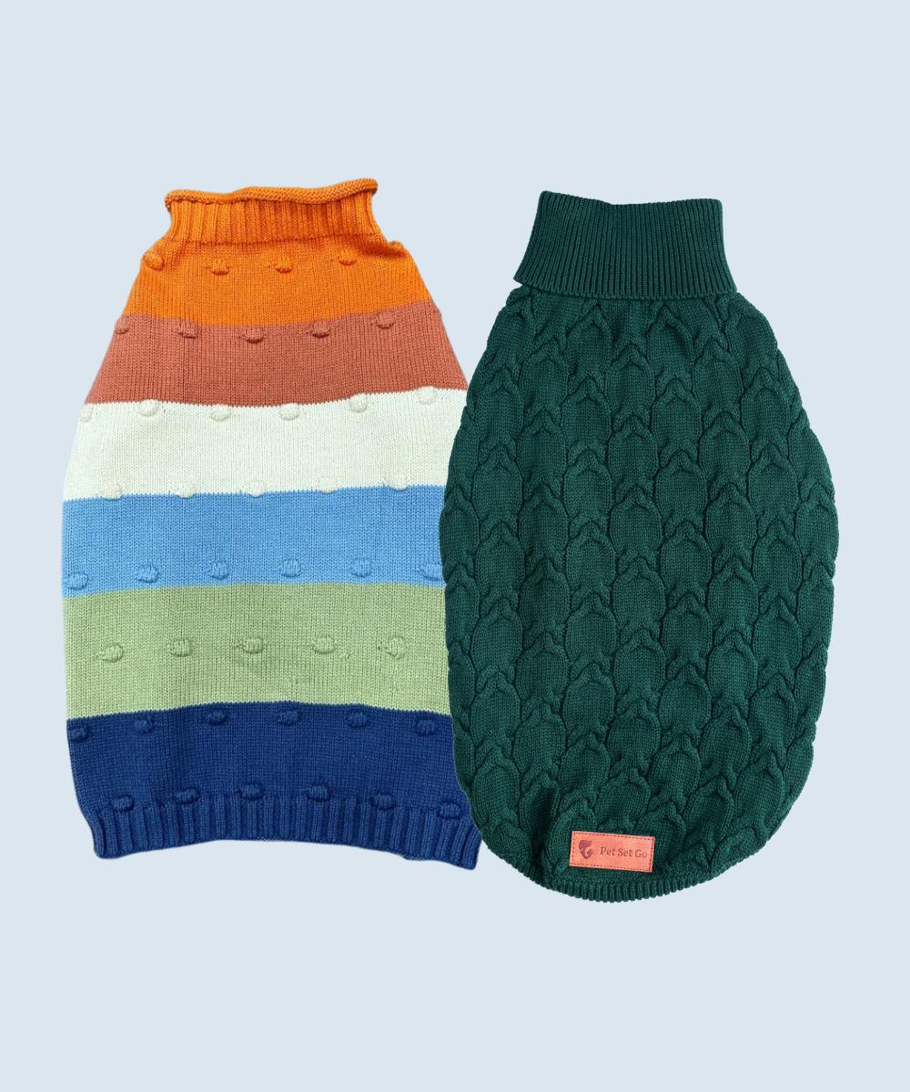 Jingle Dog sweaters Pack of 2