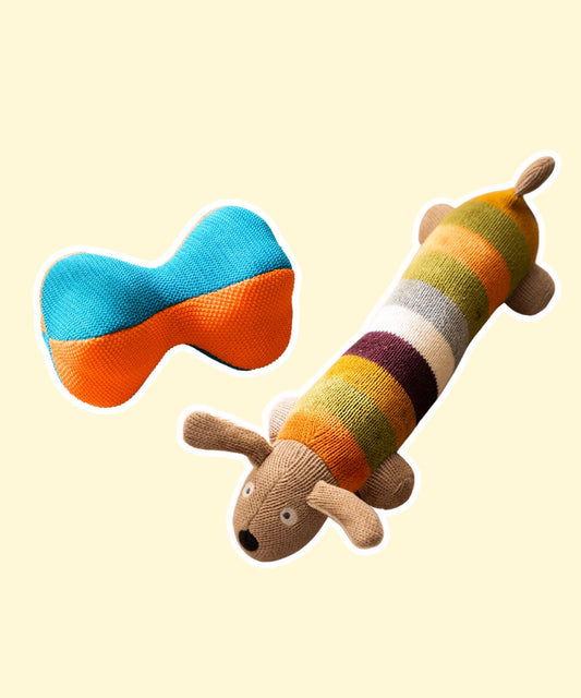 Pack of 2 Dog Toys Pawfect